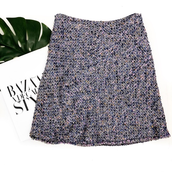 Escada tweed skirt - Picture 4 of 5